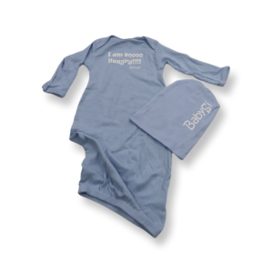 BabySi Sky Blue Layette, and Hat